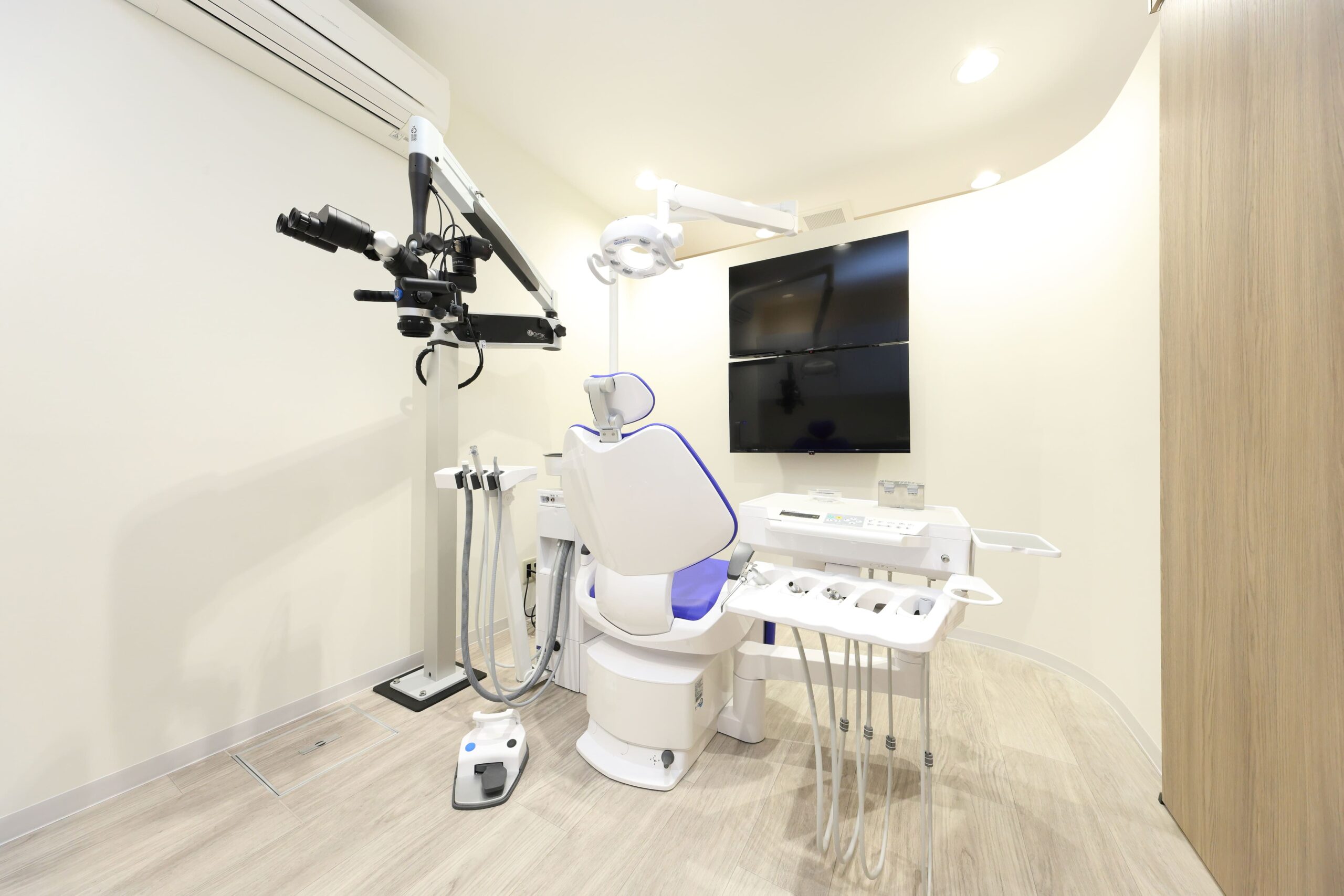 完全個室のオペ室で安全な外科処置